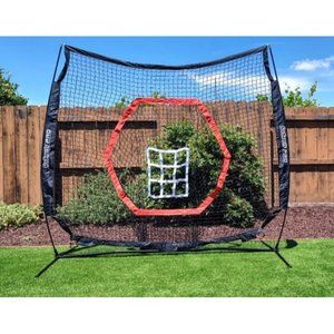 7 ft x 7 ft Baseball & Softball Practice Hitting & Pitching Net